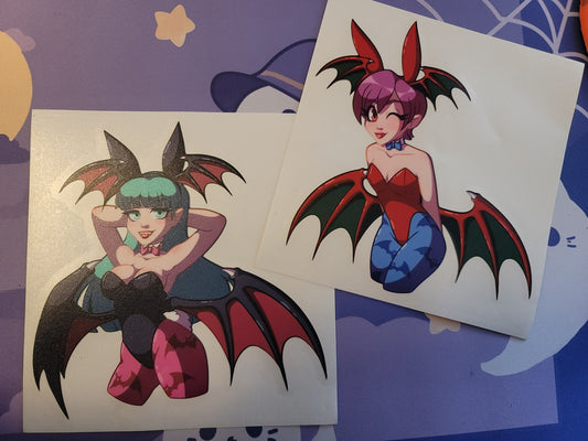 Bunny girl car decals