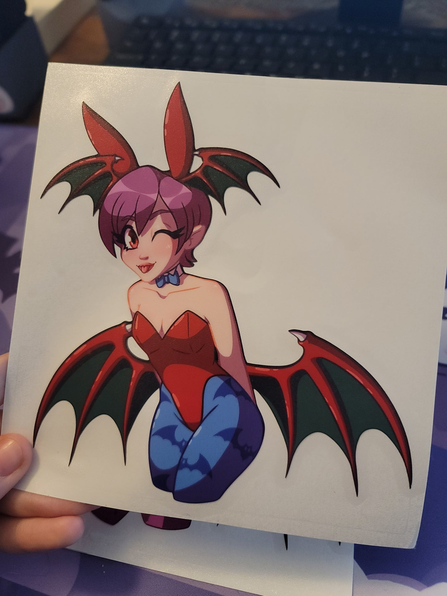 Bunny girl car decals