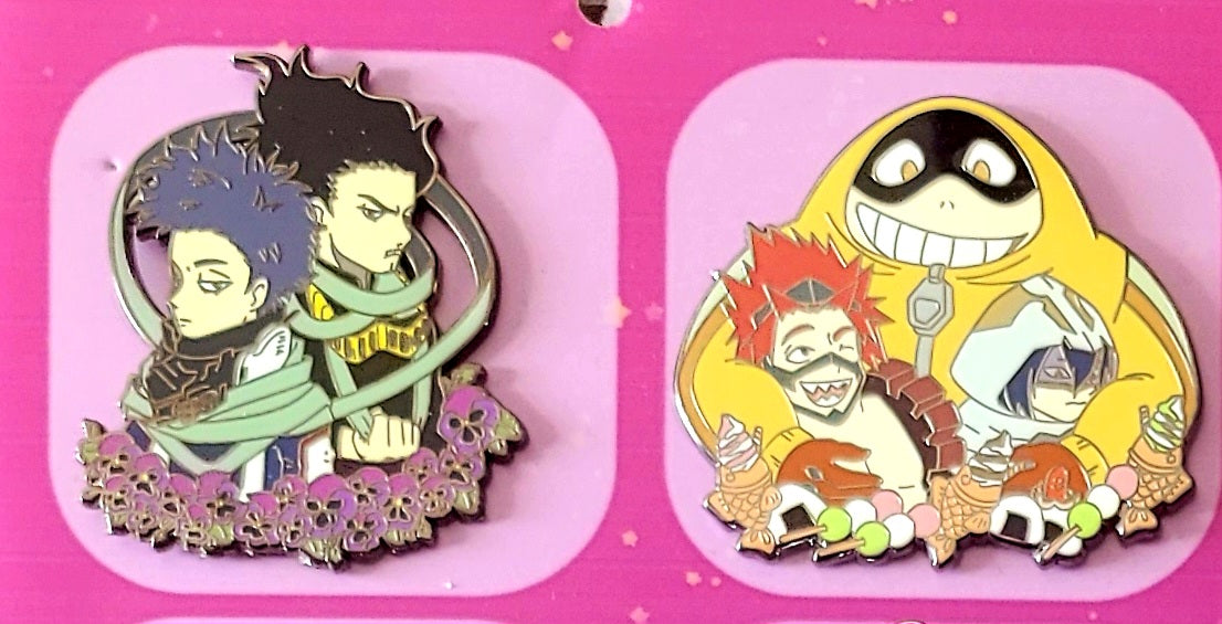 Master & student enamel pins