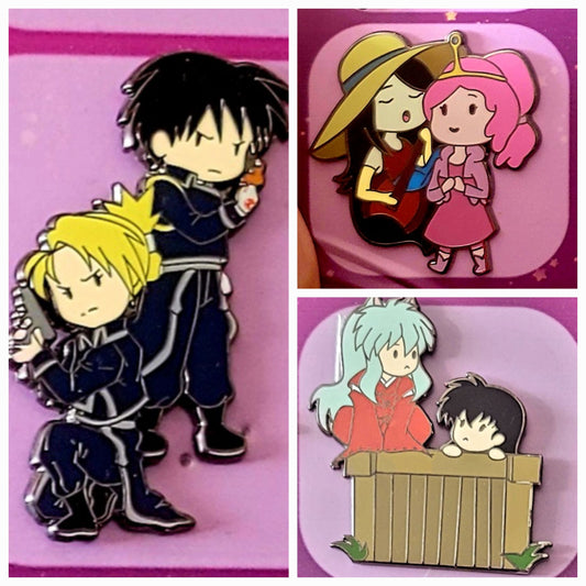 Couples Enamel Pins