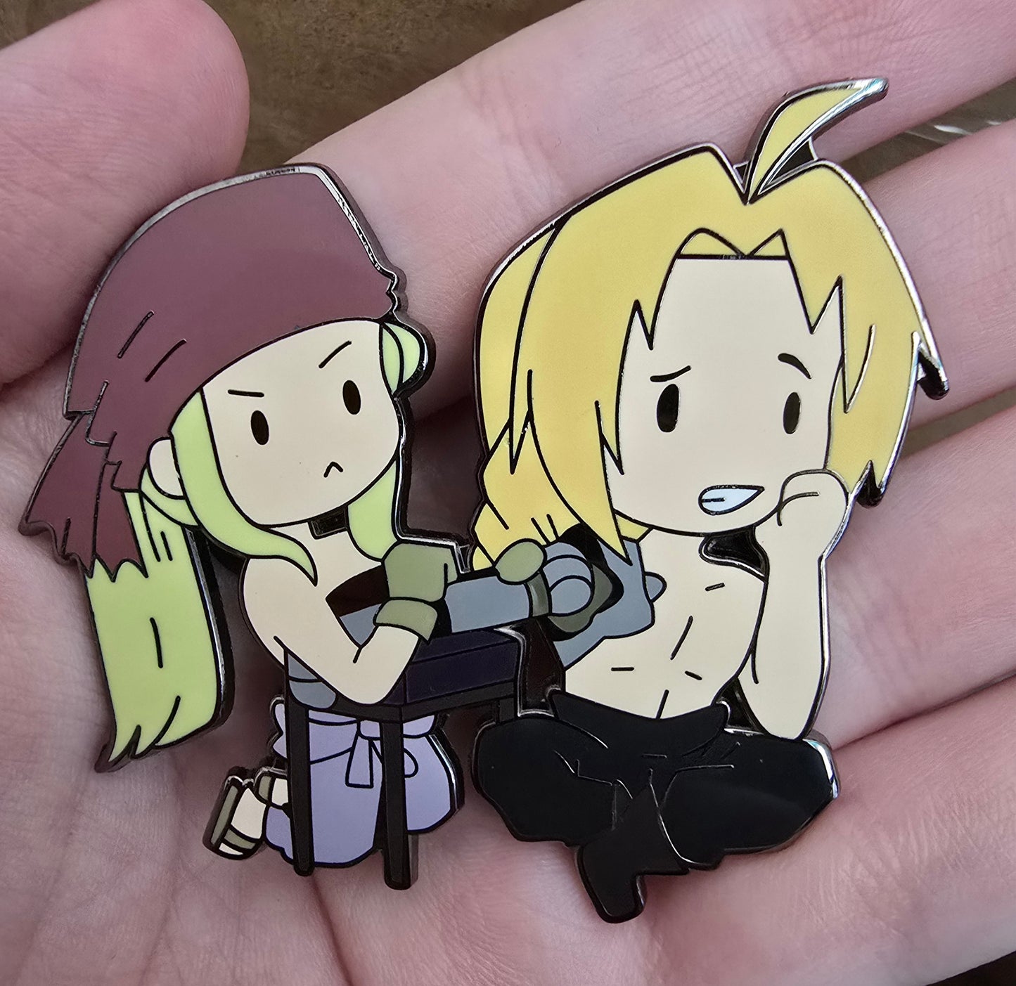 Ed & Winry pins