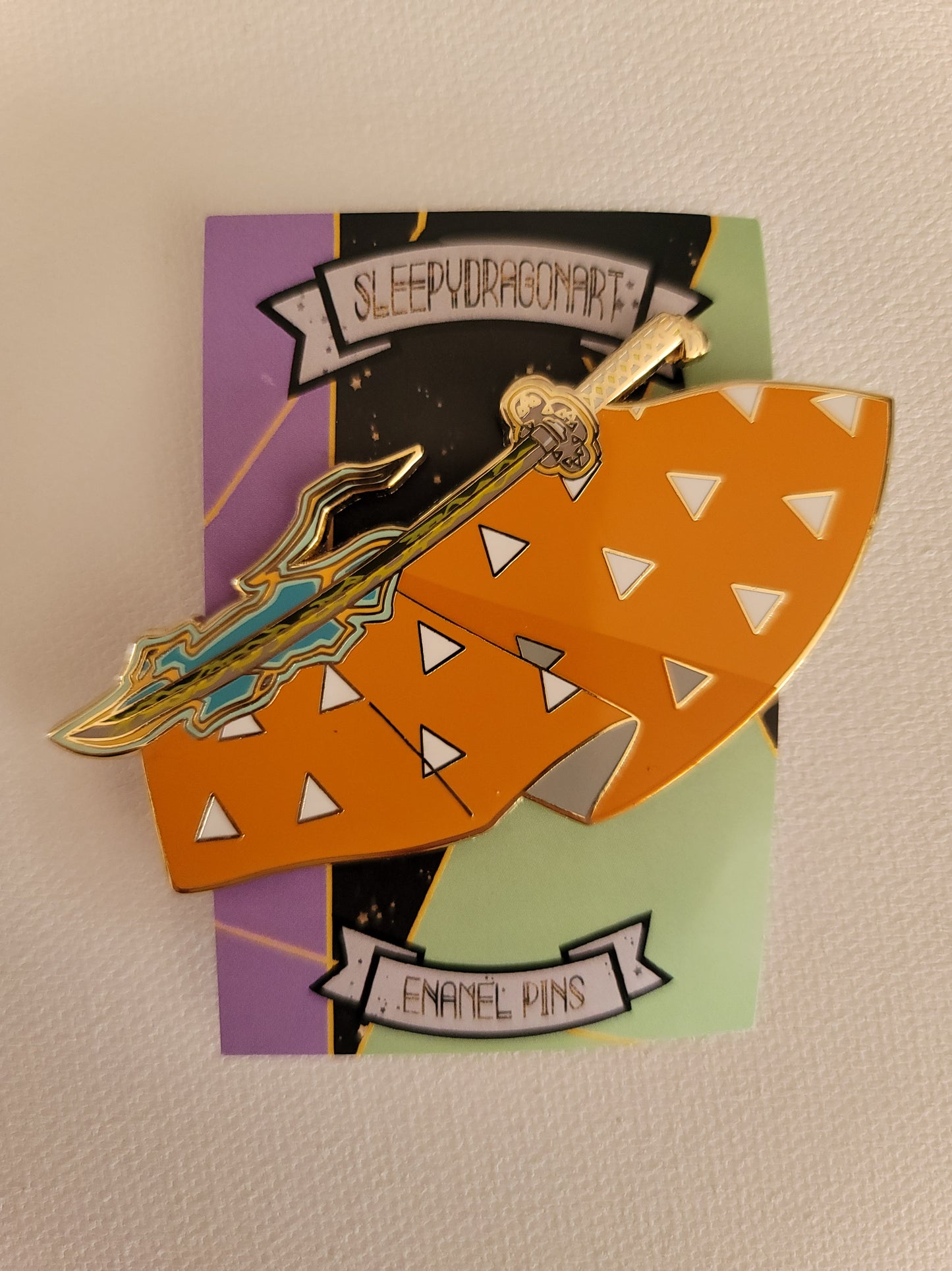 Swordsmen Enamel Pins