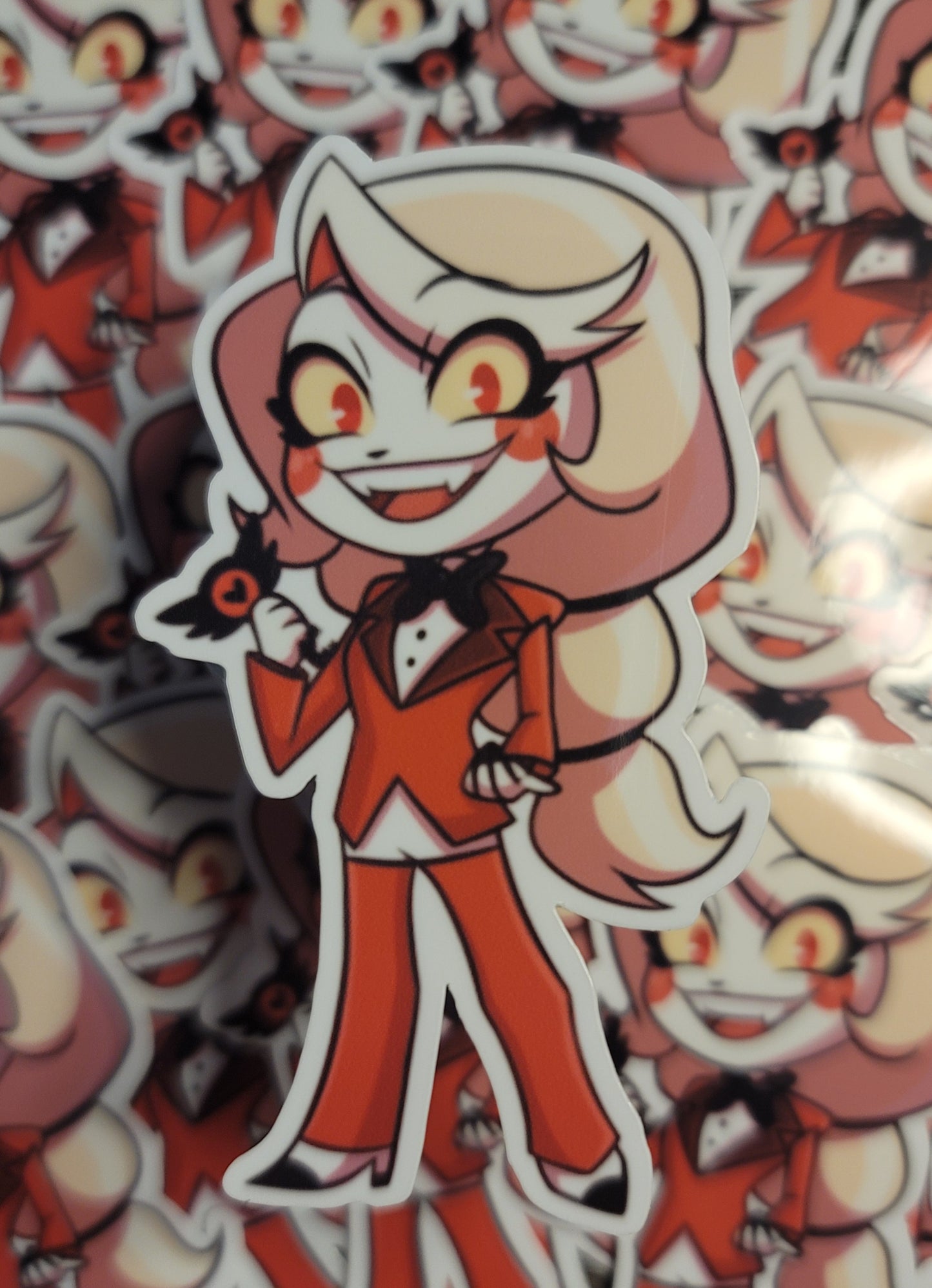 Chibi Hazbin stickers