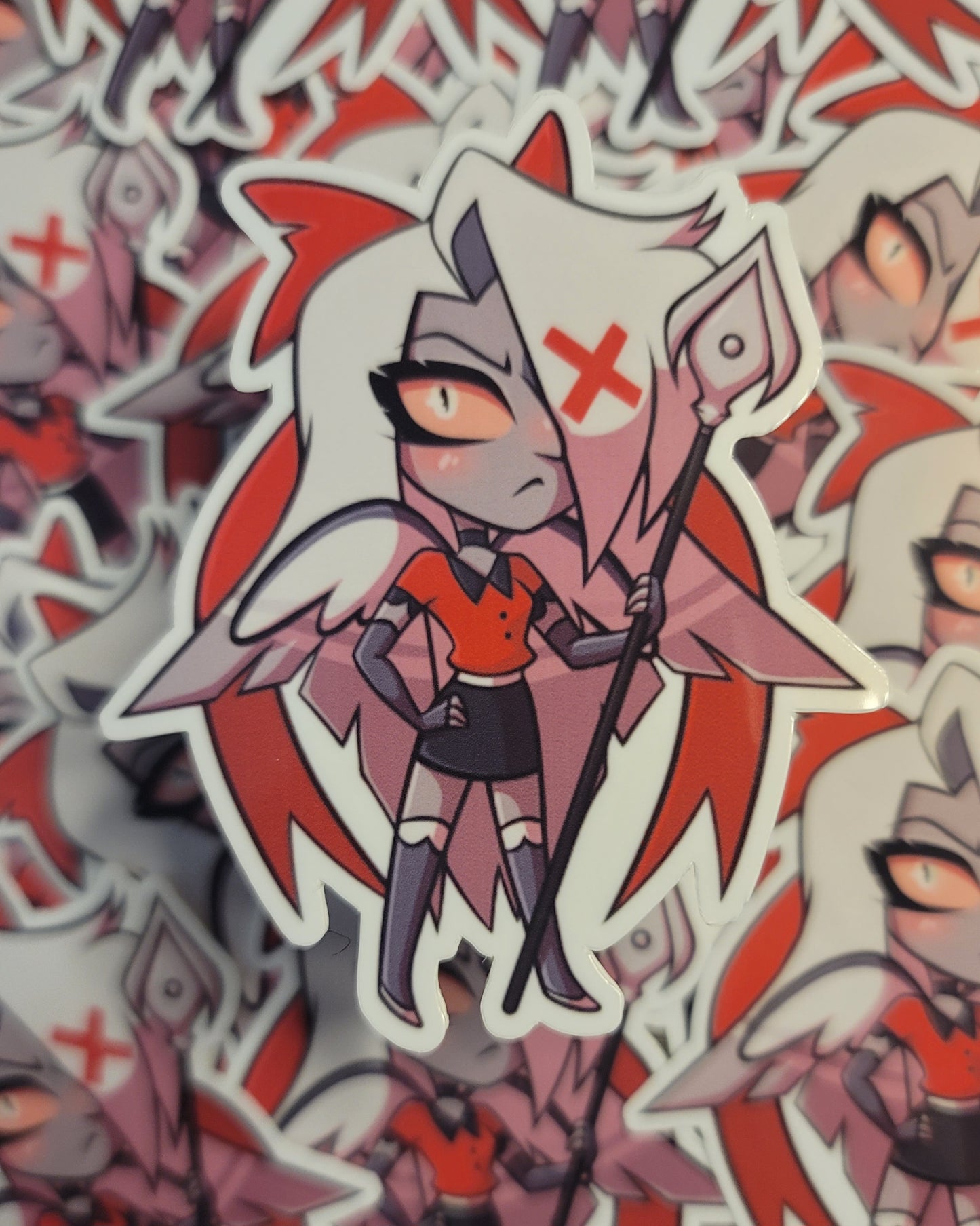 Chibi Hazbin stickers