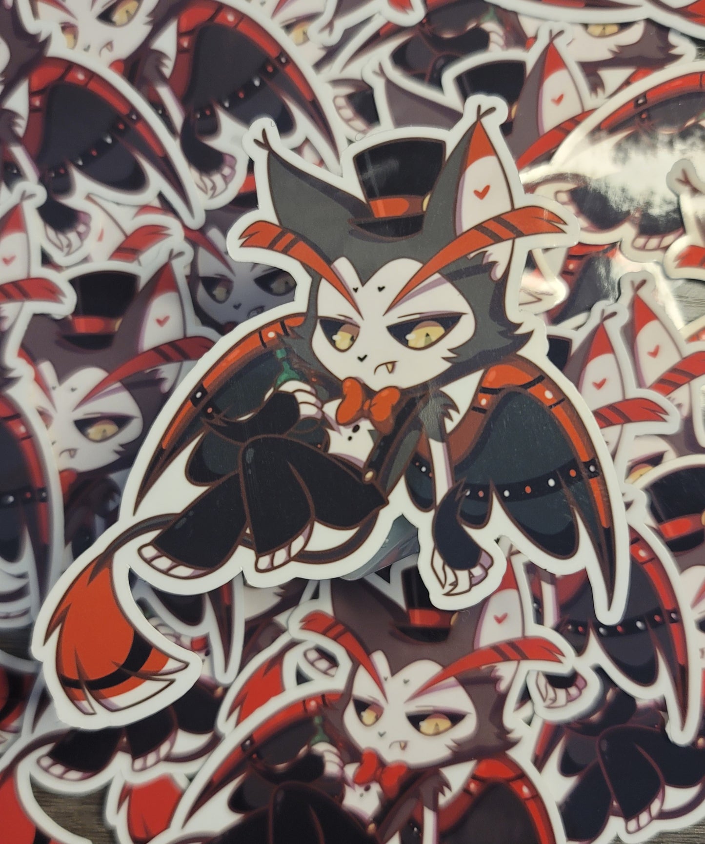 Chibi Hazbin stickers