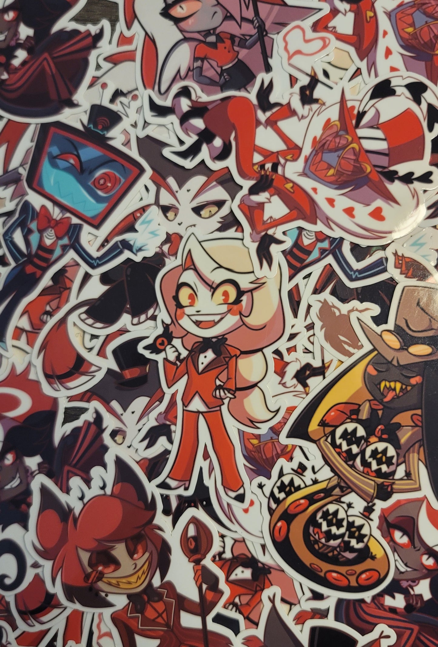 Chibi Hazbin stickers