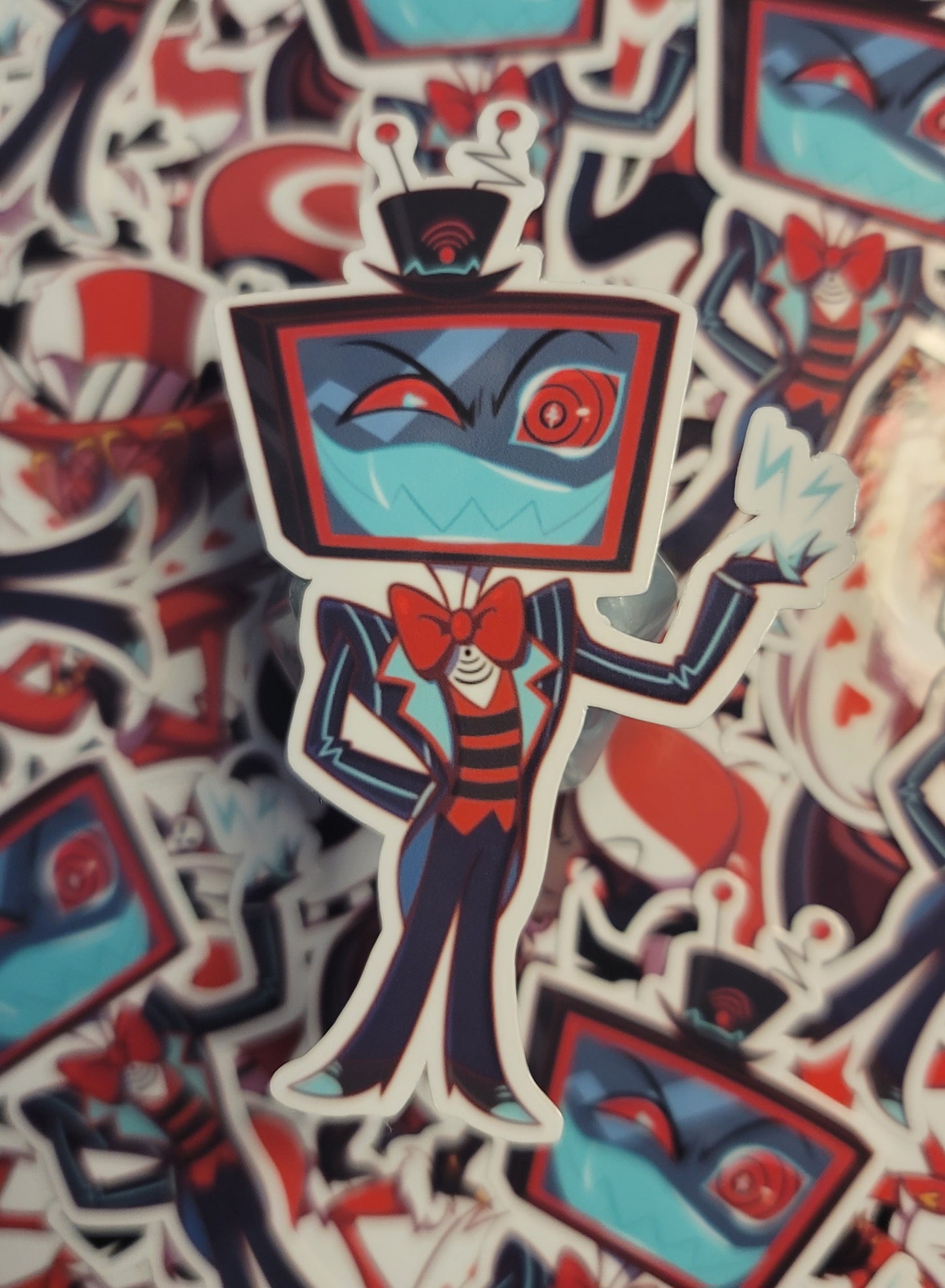 Chibi Hazbin stickers