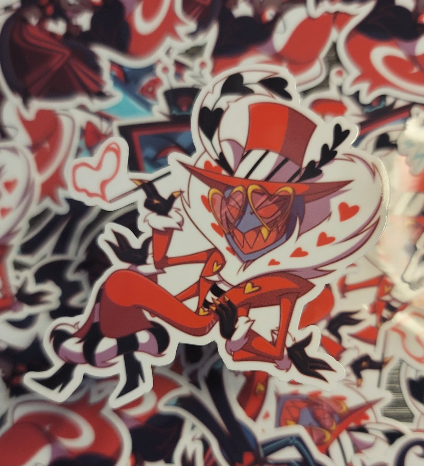 Chibi Hazbin stickers