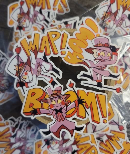 Wap! Bam! BOOM! sticker pack