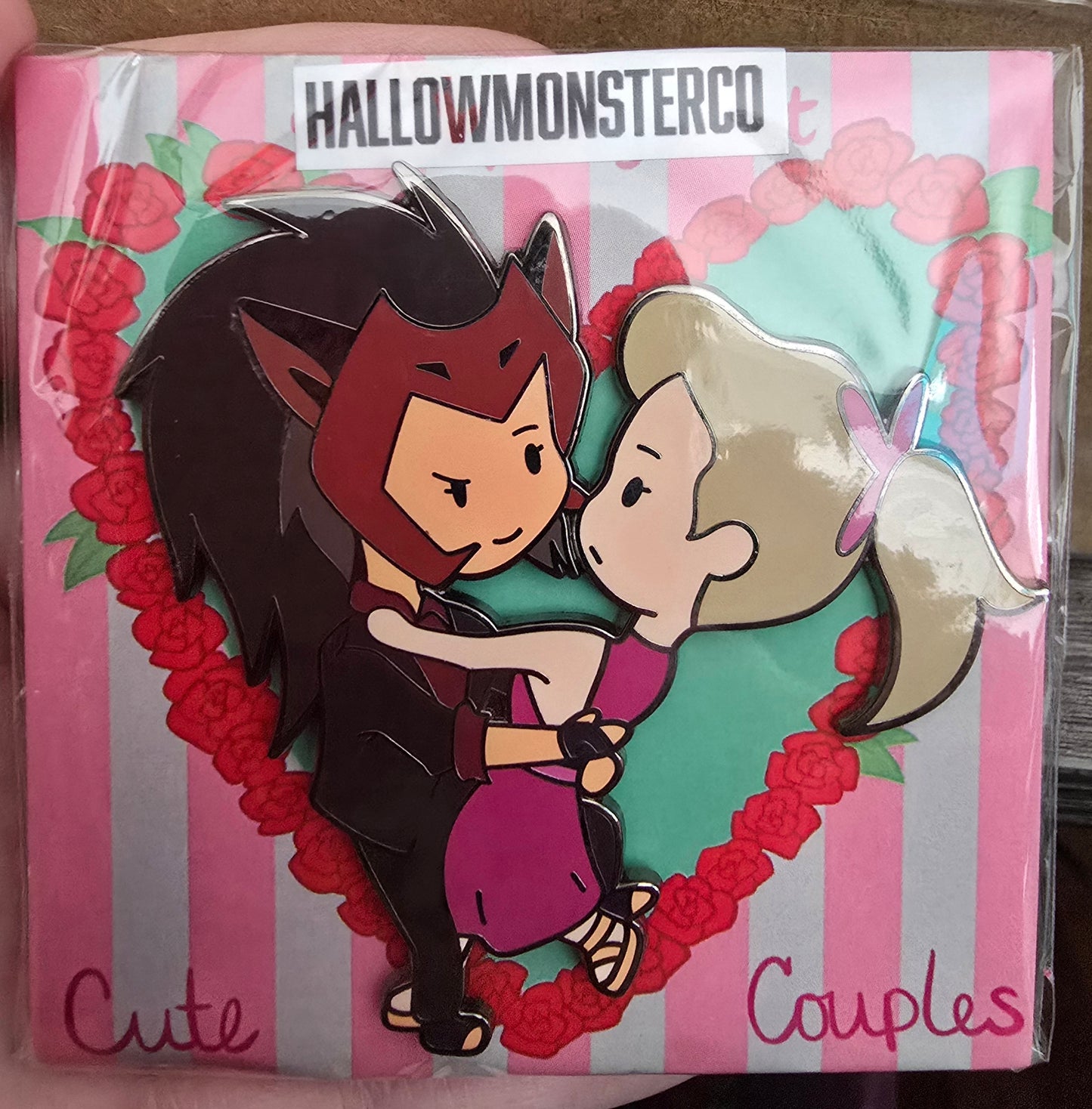 Catra & Adora pins