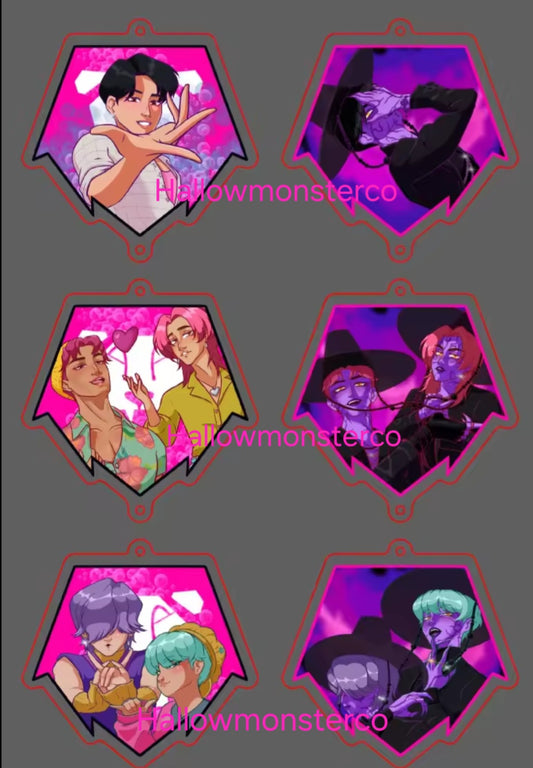 Saja boys dangle keychain PREORDER