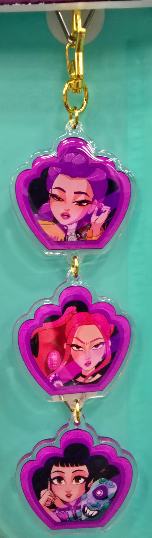 Huntr/x dangle keychain PREORDER